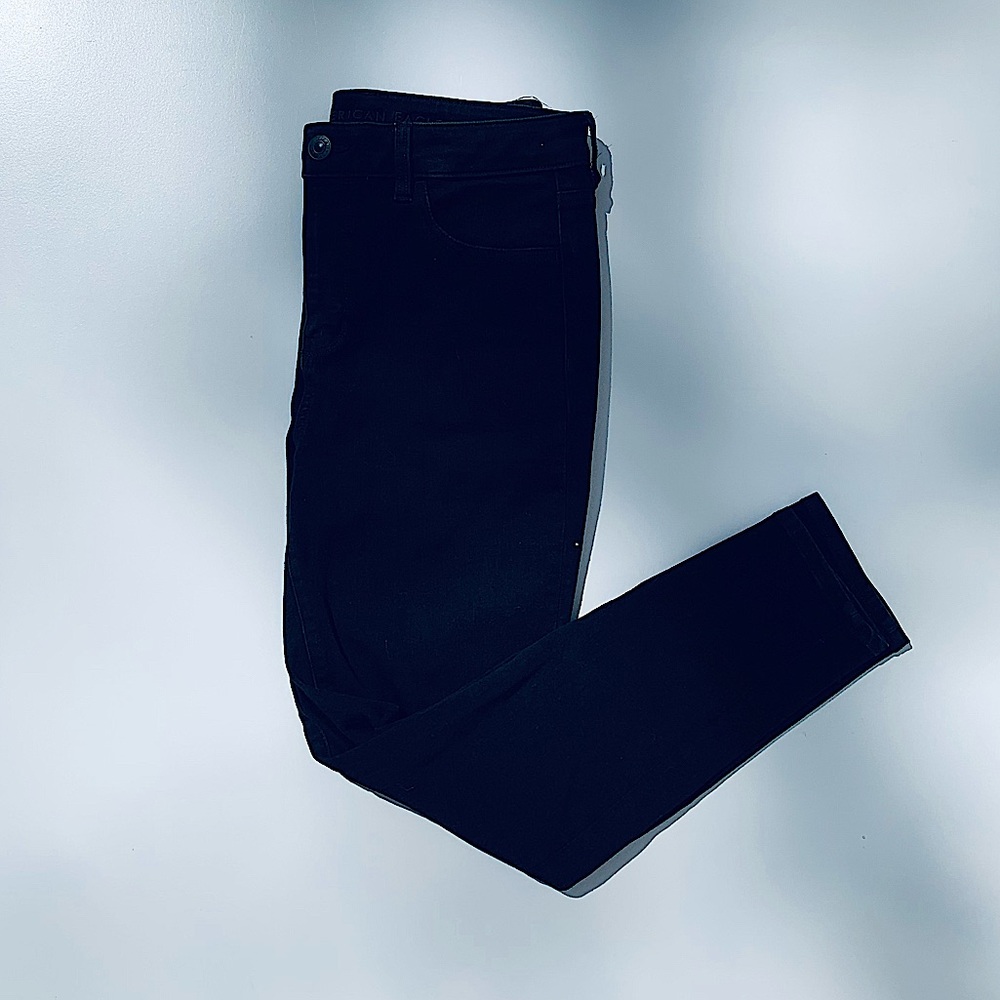 American Eagle Black High Rise Jeggings